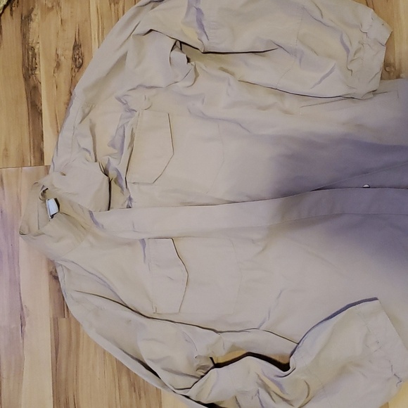 Chico's Women’s Kaki Jacket Sz 2 - Picture 7 of 7